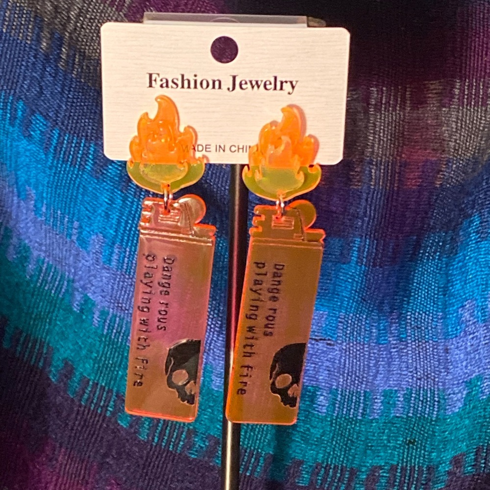Fire and desire earrings!